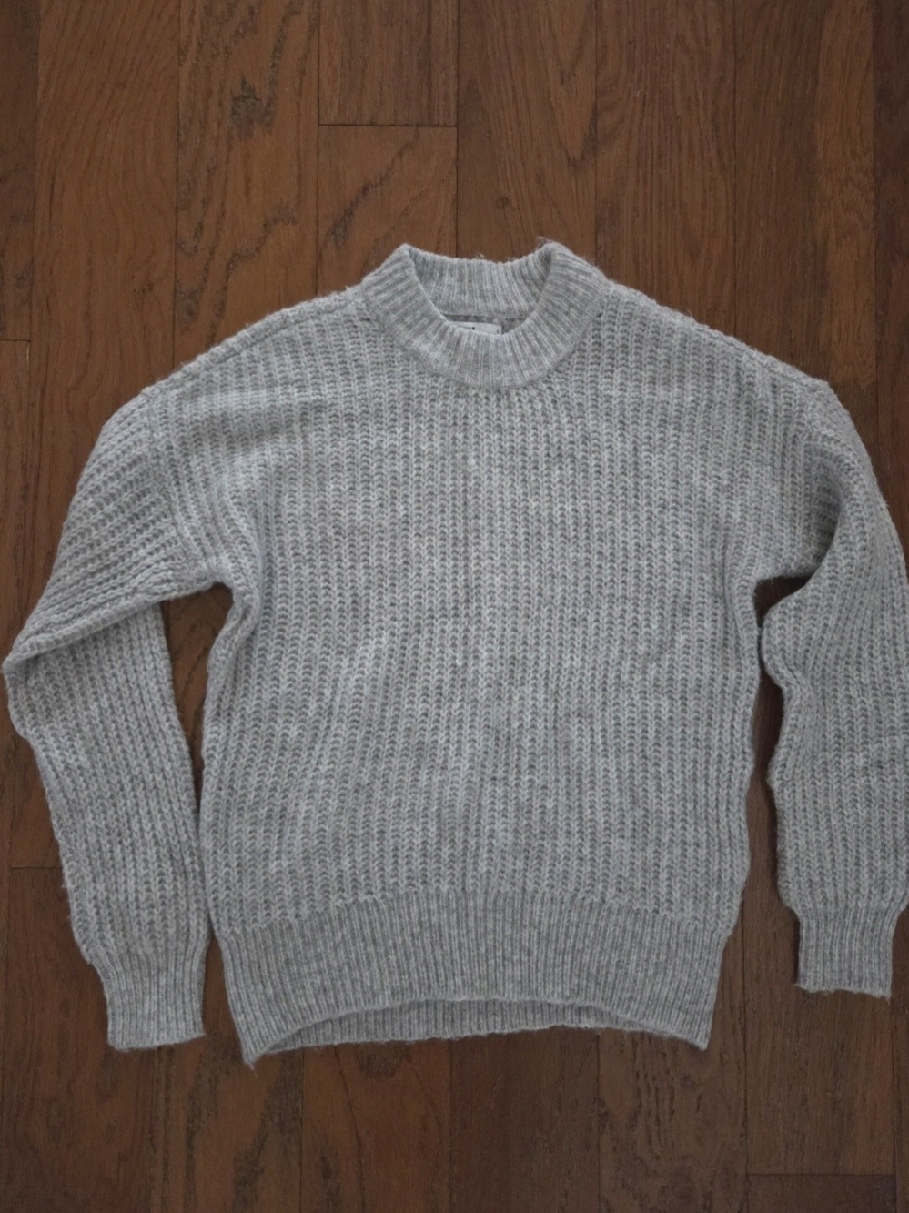 Sonoma Light Gray Knit Sweater